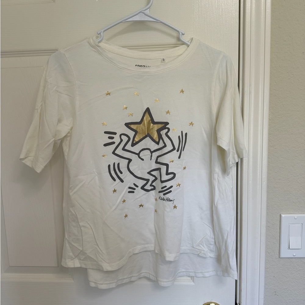 Uniqlo Keith Haring T-shirt Woman Small